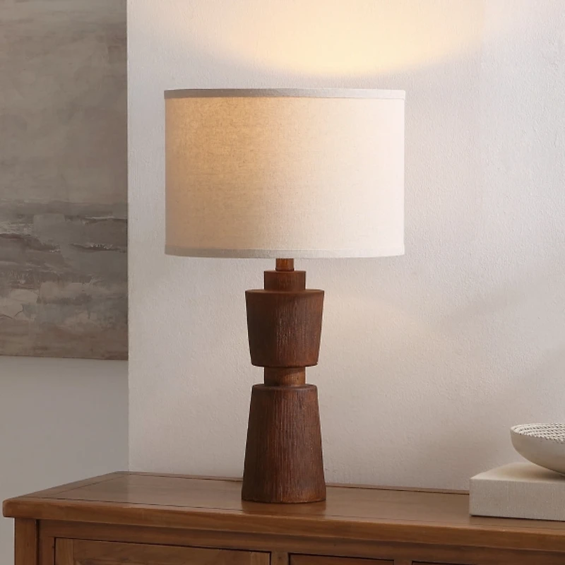 Brown Resin Nikki Table Lamp