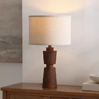 Brown Resin Nikki Table Lamp