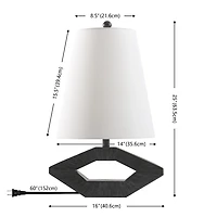 Black Diamond Modern Table Lamp