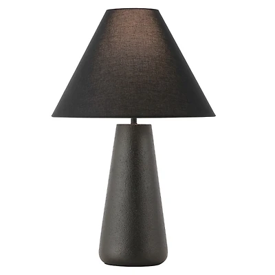 Black Tapered Modern Table Lamp