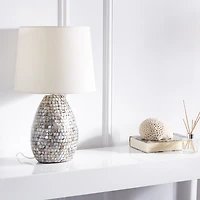 Mother of Pearl Mosaic Lucila Table Lamp