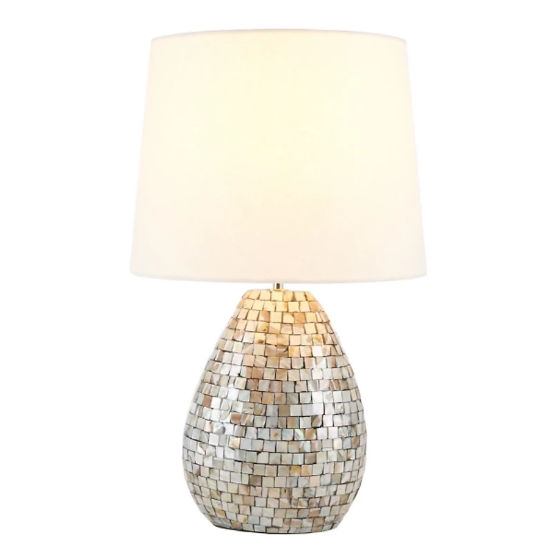 Mother of Pearl Mosaic Lucila Table Lamp