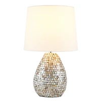 Mother of Pearl Mosaic Lucila Table Lamp