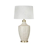 Cream Textured Neecole Table Lamp