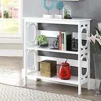Geometric 3-Tier Bookcase