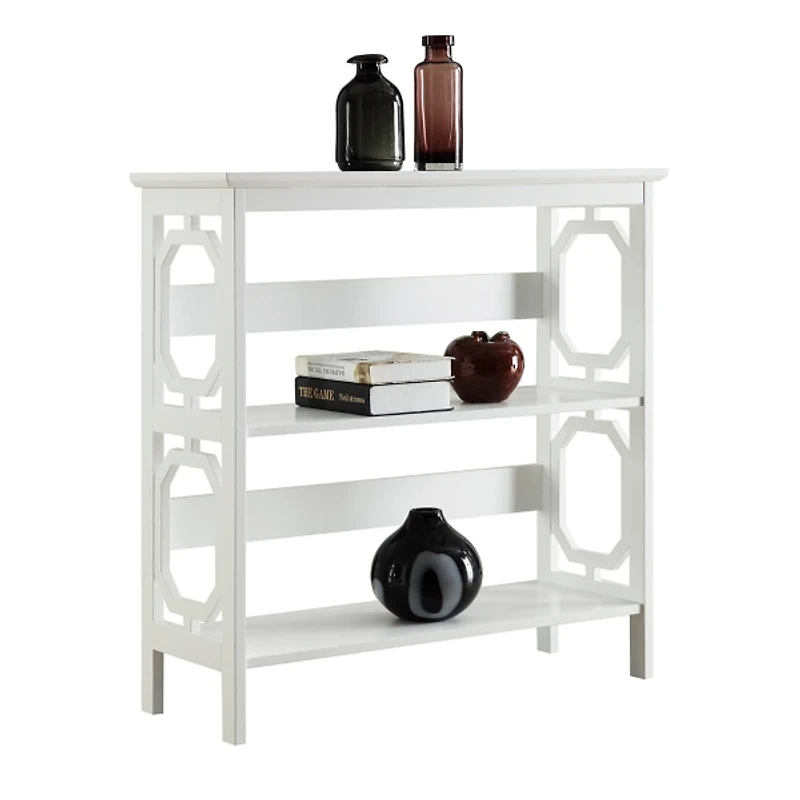 Geometric 3-Tier Bookcase