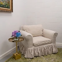 Blue and Purple Hydrangea Arrangement