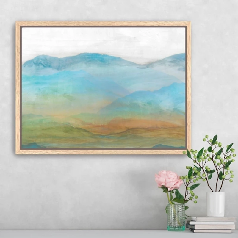 Panorama I Framed Canvas Art Print