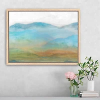 Panorama I Framed Canvas Art Print