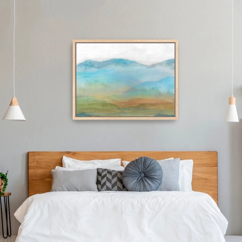 Panorama I Framed Canvas Art Print, 42x32