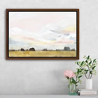 Views I Framed Canvas Art Print