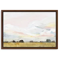 Views I Framed Canvas Art Print