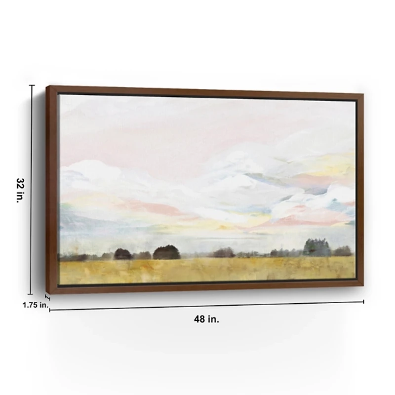 Views I Framed Canvas Art Print, 48x32