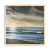 Suns Dying Glow Framed Canvas Art Print, 30x30