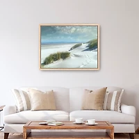 White Sands Framed Canvas Art Print, 42x32