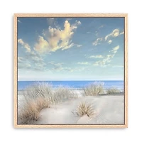 Smooth Sands I Framed Canvas Art Print, 40x40