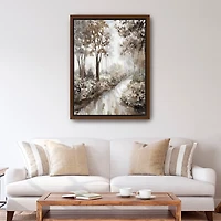 Into the Woods Framed Canvas Art Print, 32x42