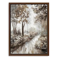 Into the Woods Framed Canvas Art Print, 32x42