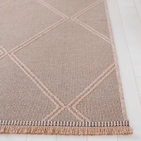 Natural Contemporary Diamond Area Rug