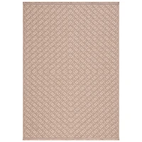 Natural Geometric Diamonds Area Rug