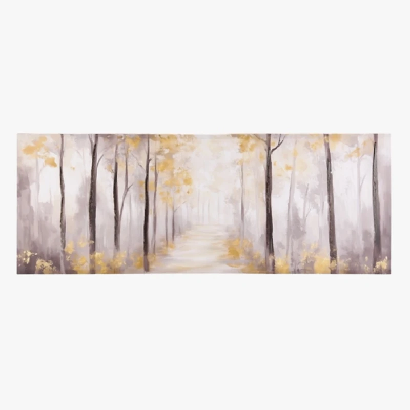 Misty Forest Canvas Art Print