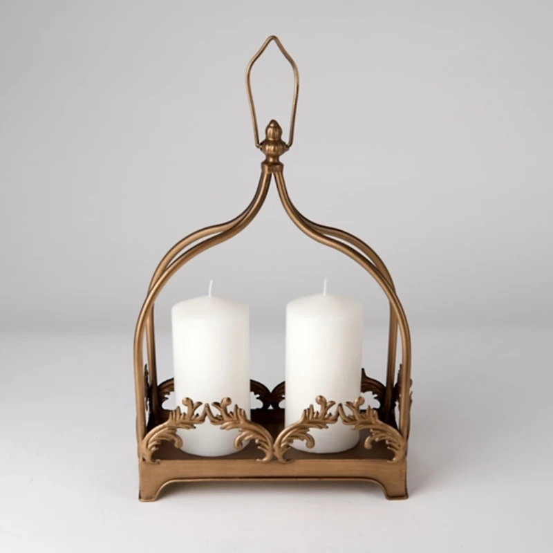 Antique Gold Baroque Lantern