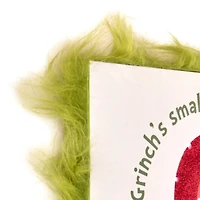 LED Grinch Heart with Fur Canvas Art Print