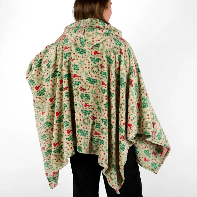 Grinch Christmas Cozy Wrap