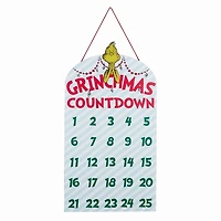 Grinchmas Countdown Wall Plaque