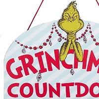 Grinchmas Countdown Wall Plaque