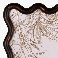 Let Us Adore Him Wavy Framed Wall Plaque