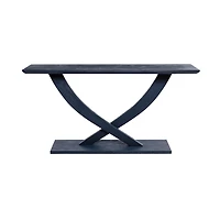 Navy Blue Ramus Console Table