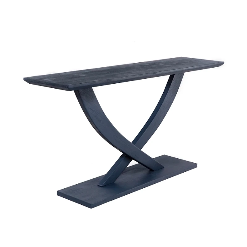 Navy Blue Ramus Console Table