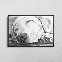 Happy Dreams Framed Canvas Art Print, 26x18