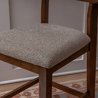 Brown Wood Drury Counter Stools, Set of 2