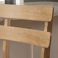 Natural Wood Drury Counter Stools, Set of 2