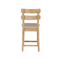Natural Wood Drury Counter Stools, Set of 2
