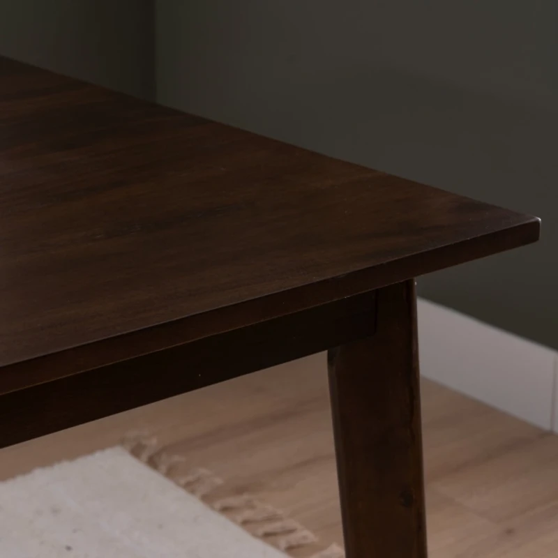 Brown Wood Drury Dining Table