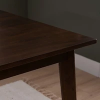 Brown Wood Drury Dining Table