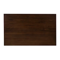 Brown Wood Drury Dining Table