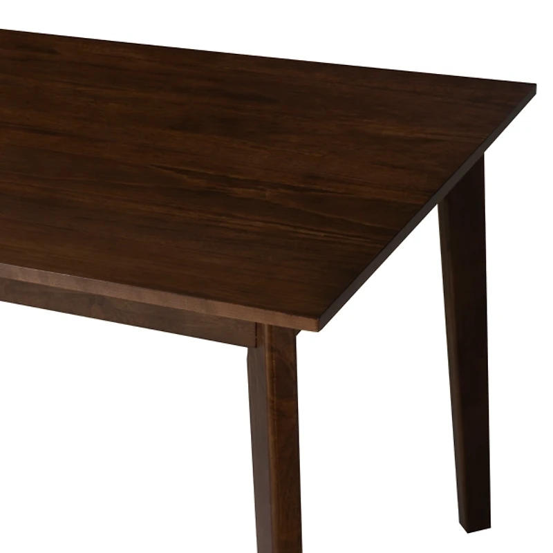 Brown Wood Drury Dining Table