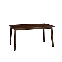 Brown Wood Drury Dining Table