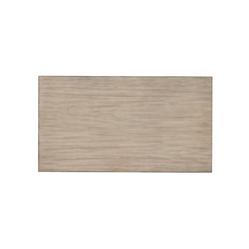 Whitewash Wood 2-Door Starfish Cabinet