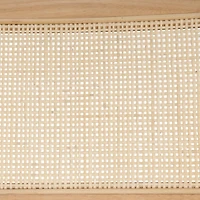 Natural Cane Bauer Bar Stools, Set of 2