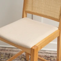 Natural Cane Bauer Counter Stools, Set of 2