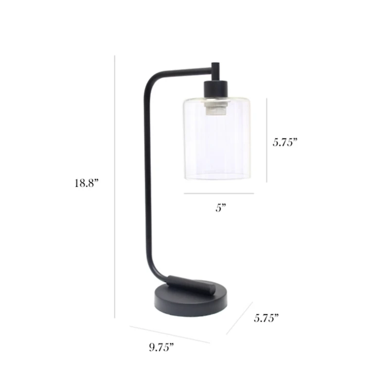 Iron Industrial Bronson Table Lamp