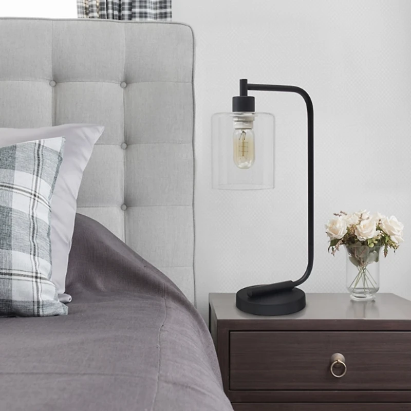 Iron Industrial Bronson Table Lamp