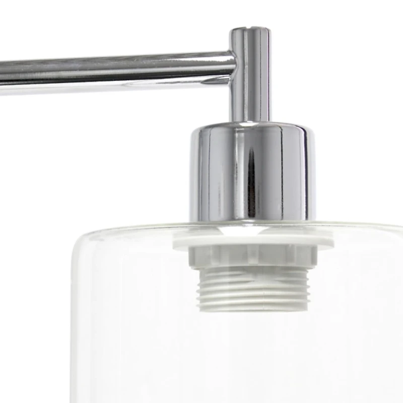 Chrome Iron Industrial Bronson Table Lamp