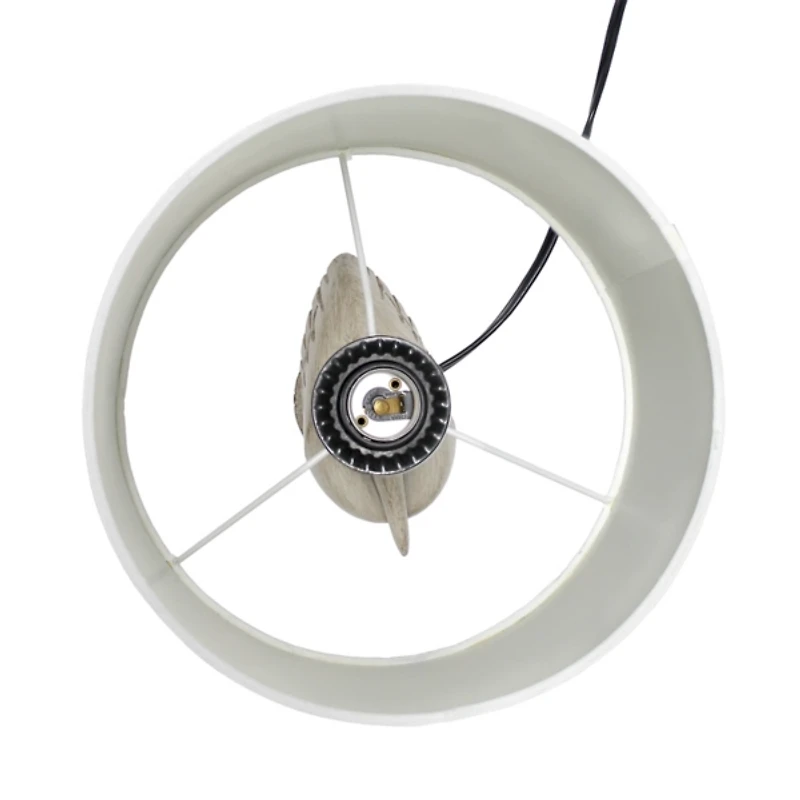 Beige Sitting Pelican Table Lamp