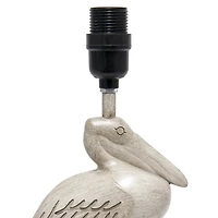Beige Sitting Pelican Table Lamp